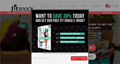 Desktop Screenshot of fitsnack.com